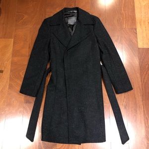 ZARA DOUBLE BREASTED TRENCH COAT
